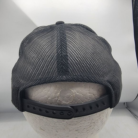 Fox Racing Black Yellow Trucker Hat Mesh Back Adjustable Casual Comfort 19616 - Picture 3 of 10